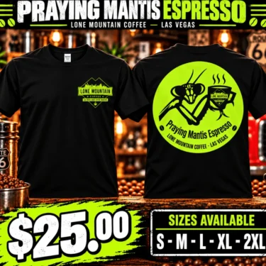 Praying Mantis Espresso T-Shirt